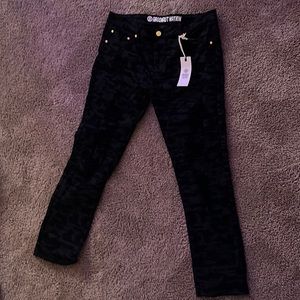 COPY - Black Camo Ripped Jeans